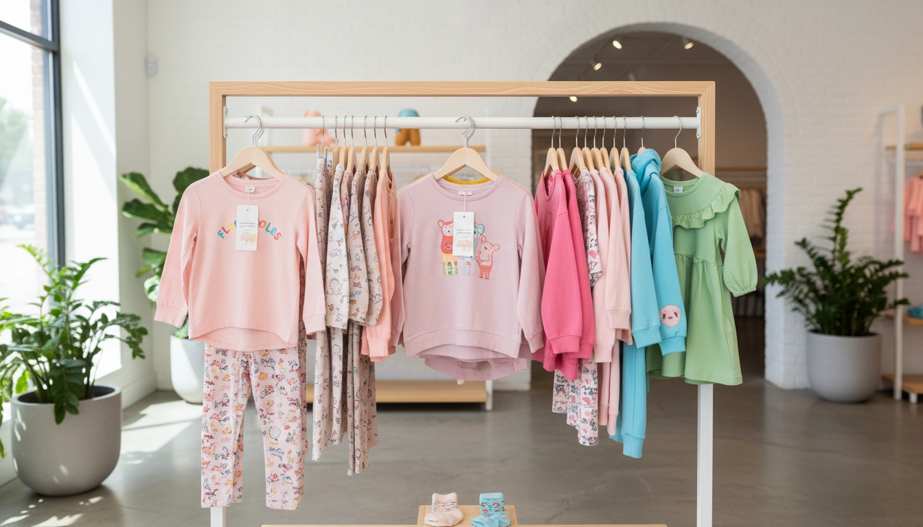 Flapdoodles new arrivals display