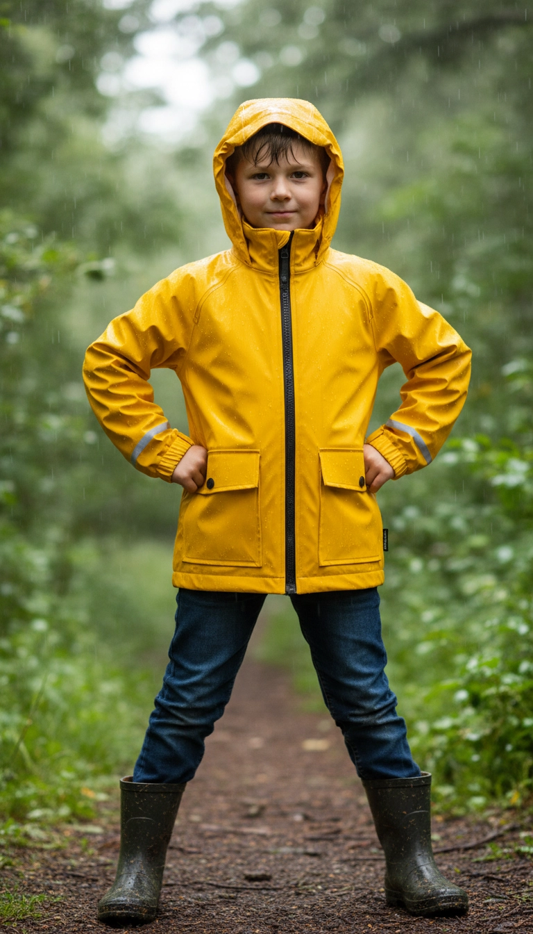 Boy in Flapdoodles jacket