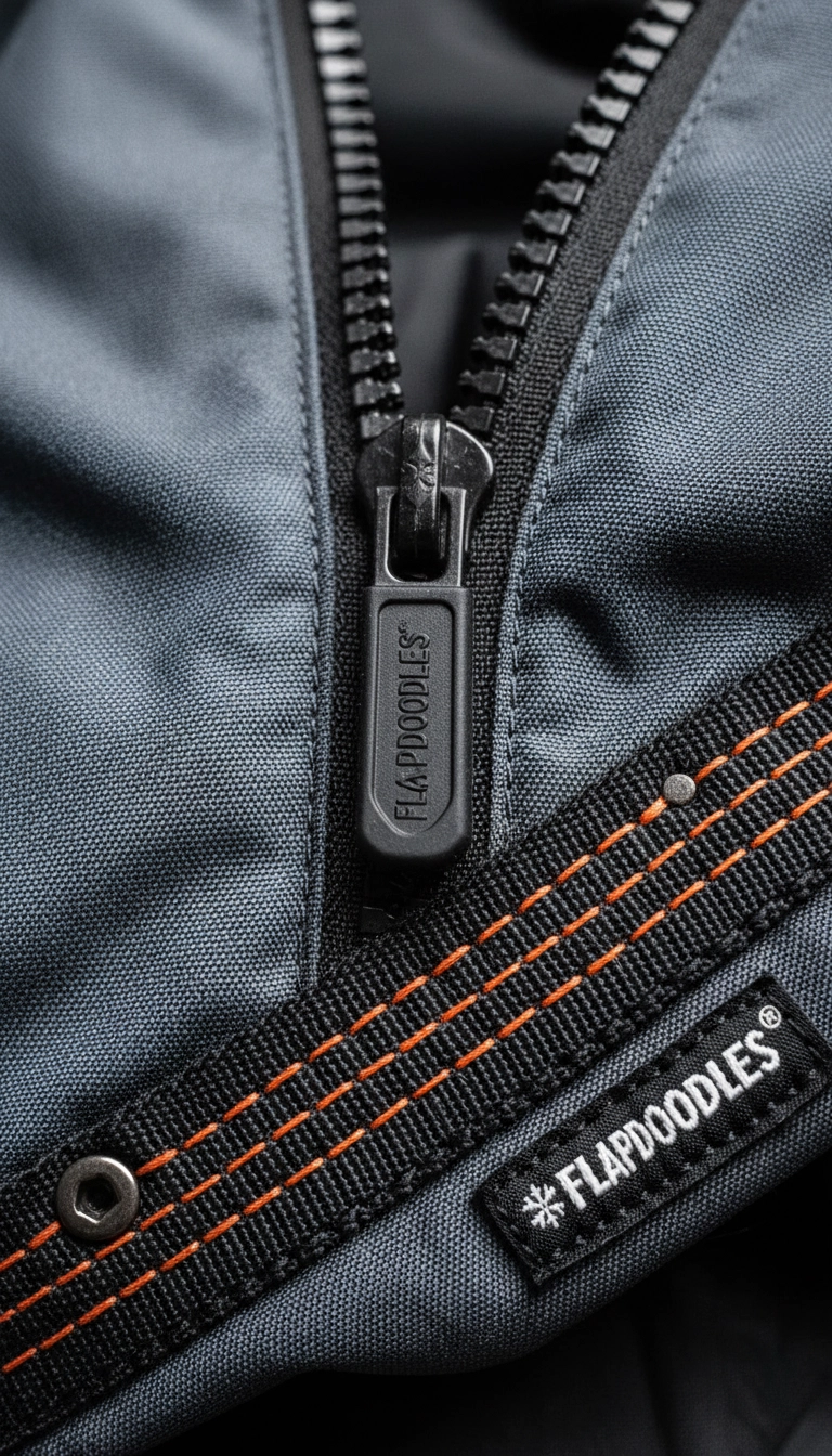 Flapdoodles outerwear detail