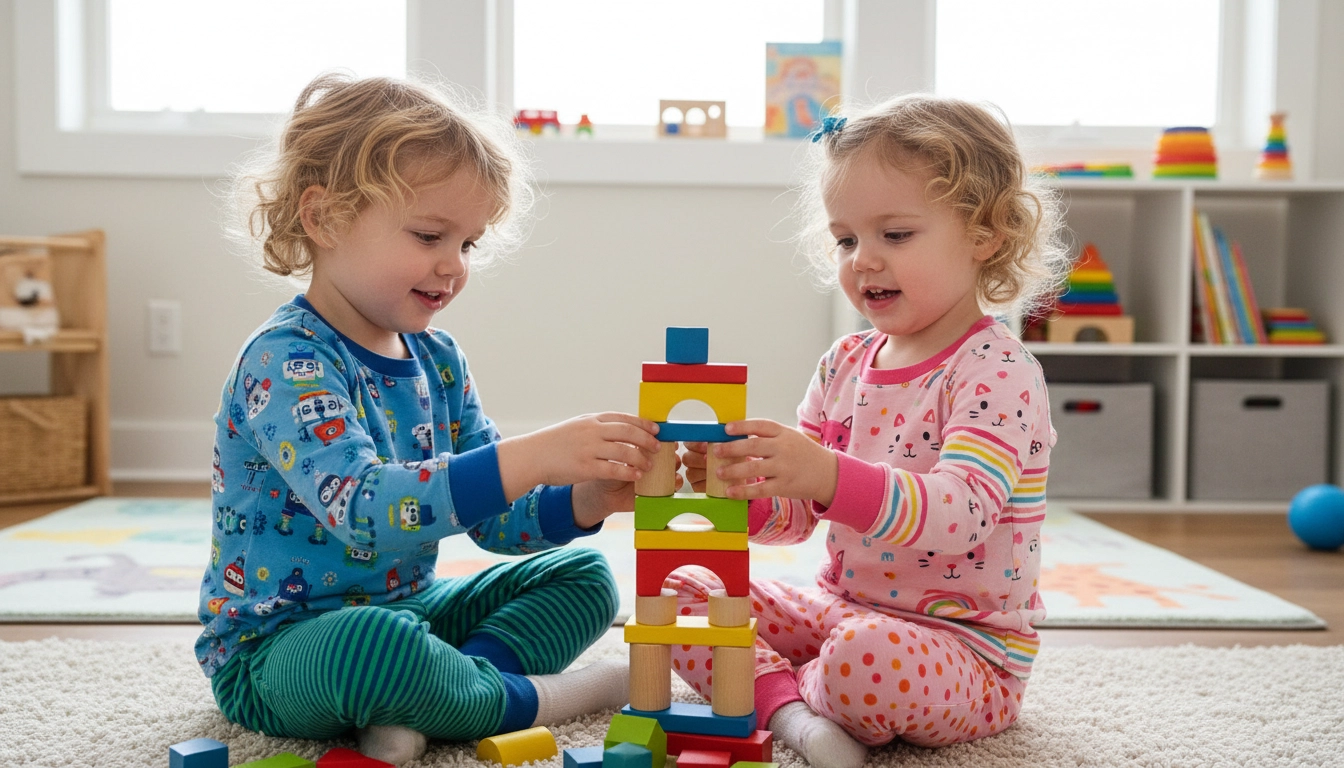 Twins in Flapdoodles playwear